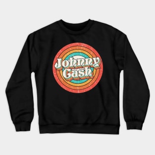 Johnny Proud Name - Vintage Grunge Style Crewneck Sweatshirt